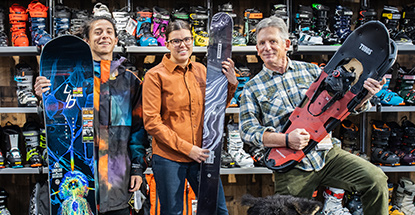 The experts at BlueZone Sports at our Truckee location are ready to assist you.