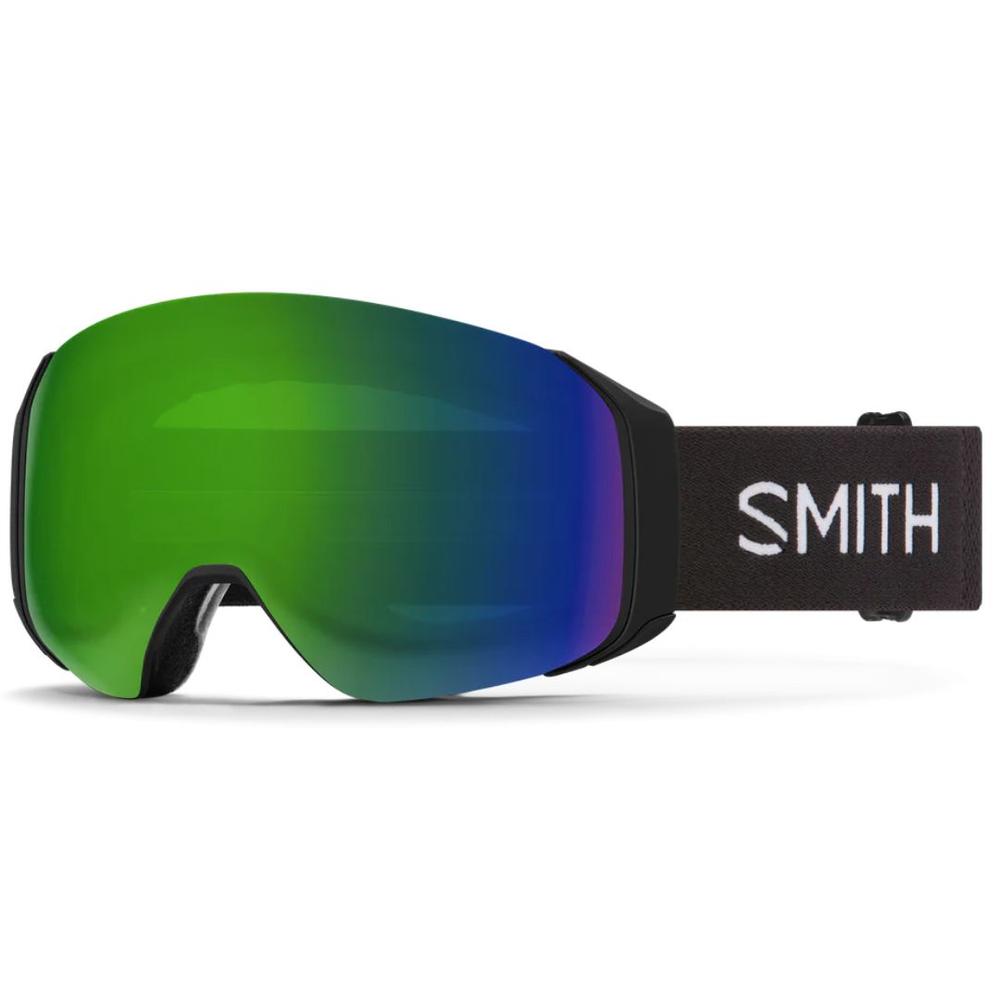Smith 4D Mag S Snow Goggles BLACKCHROMAPOPSUNGREENMIRROR