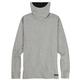 Burton Men's Midweight Base Layer Long Neck Shirt GRAYHEATHER