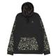 Burton Womens' Oak Long Pullover Hoodie Sweatshirt TRUEBLACKHEATHER/SEDIMENT