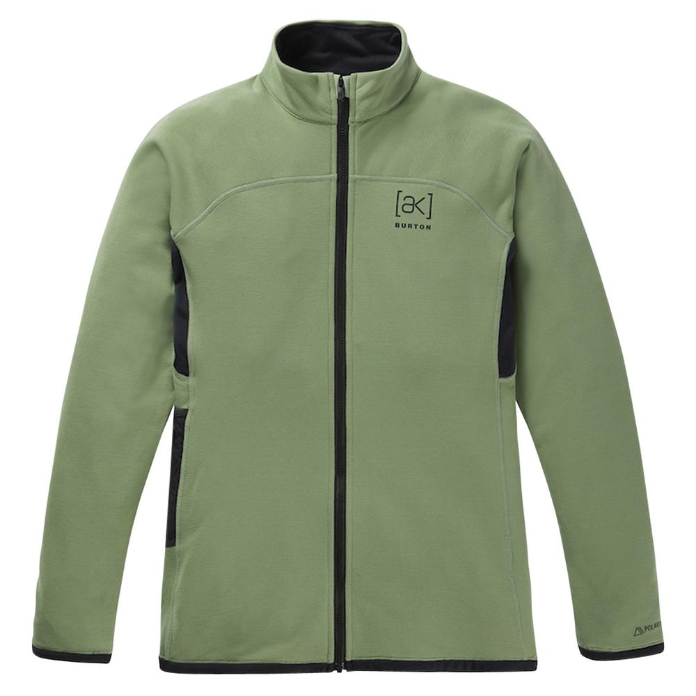 Burton Women's [ak] Baker Power Stretch® Full-Zip Fleece HEDGEGREEN