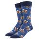 Socksmith Men's Significant Otter Socks BLUE