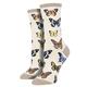 Socksmith Women's Majestic Butterflies Socks IVORYHEATHER