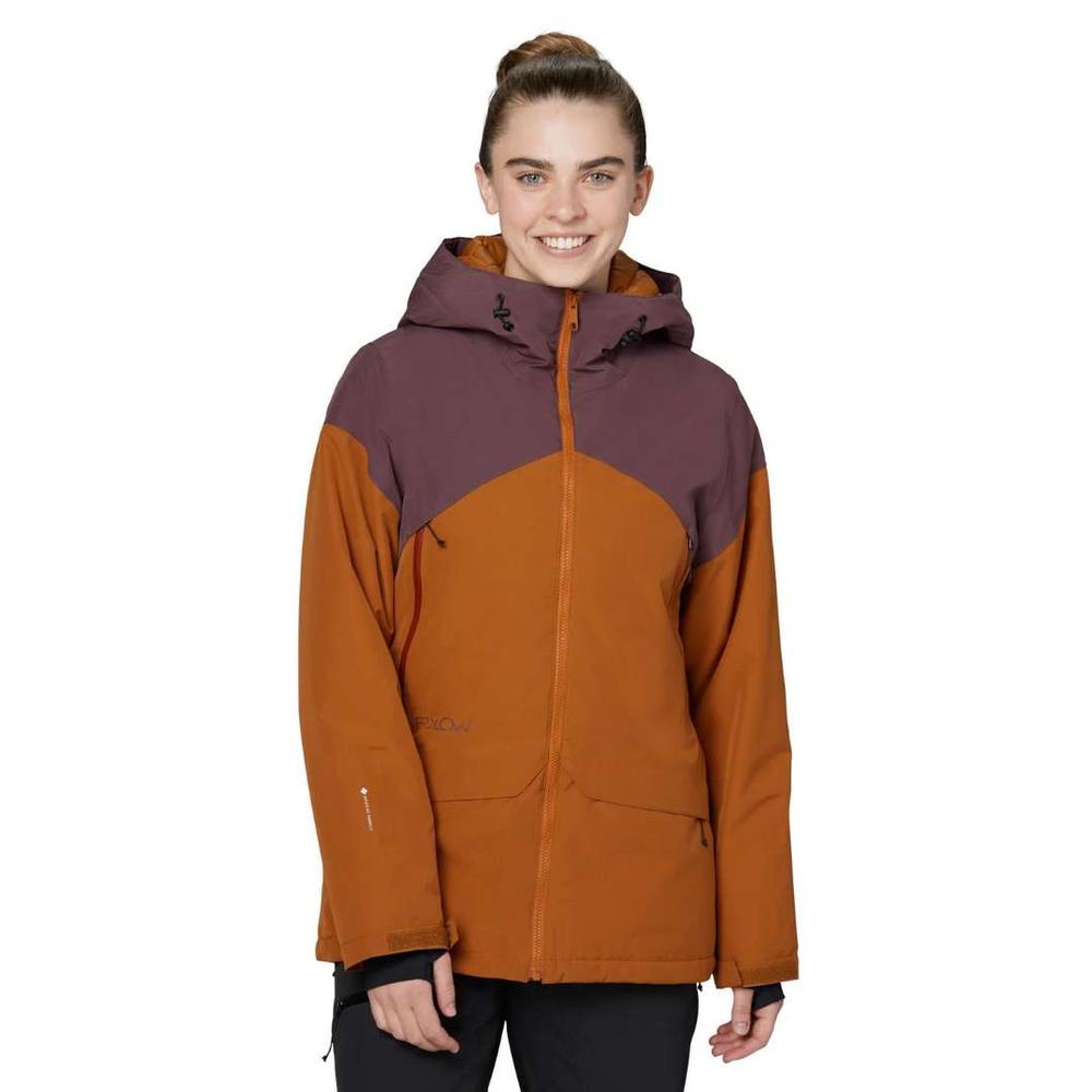 Flylow Women's Sarah Insulated Ski Jacket GALAXY/COPPER