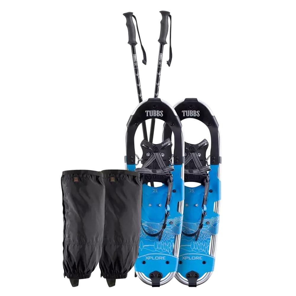 Tubbs Men's Xplore Snowshoes Kit SILVER/BLUE