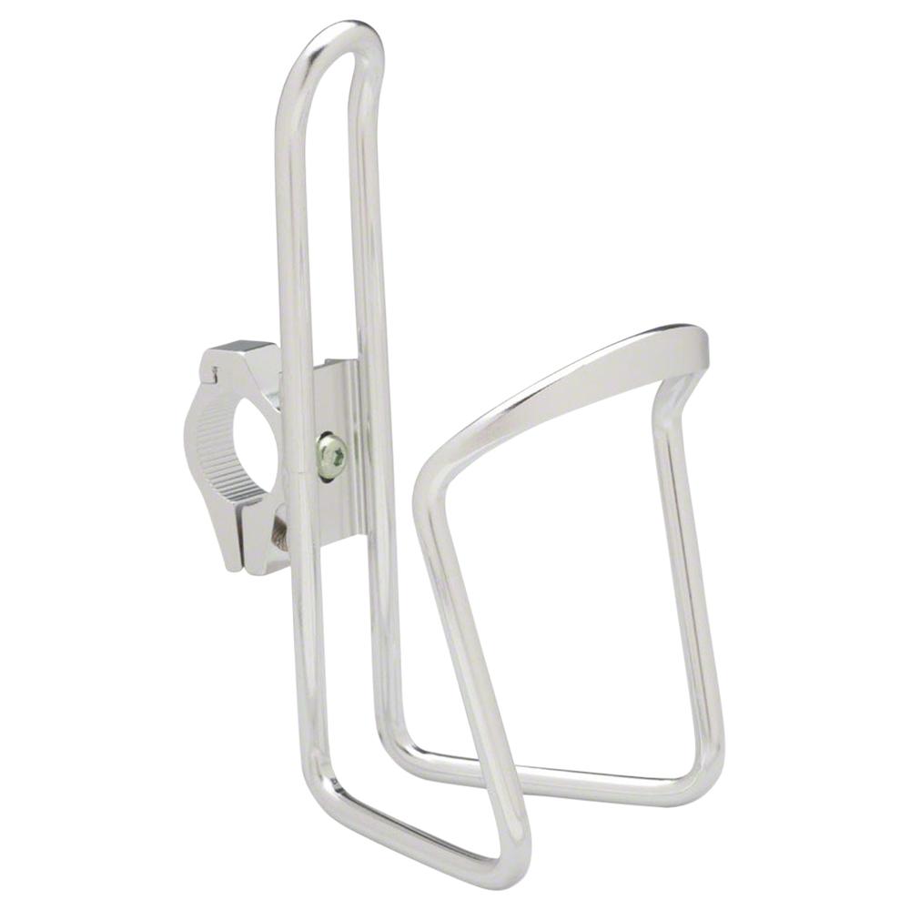 Dimension Water Bottle Cage with adjustable HB clamp SILVER