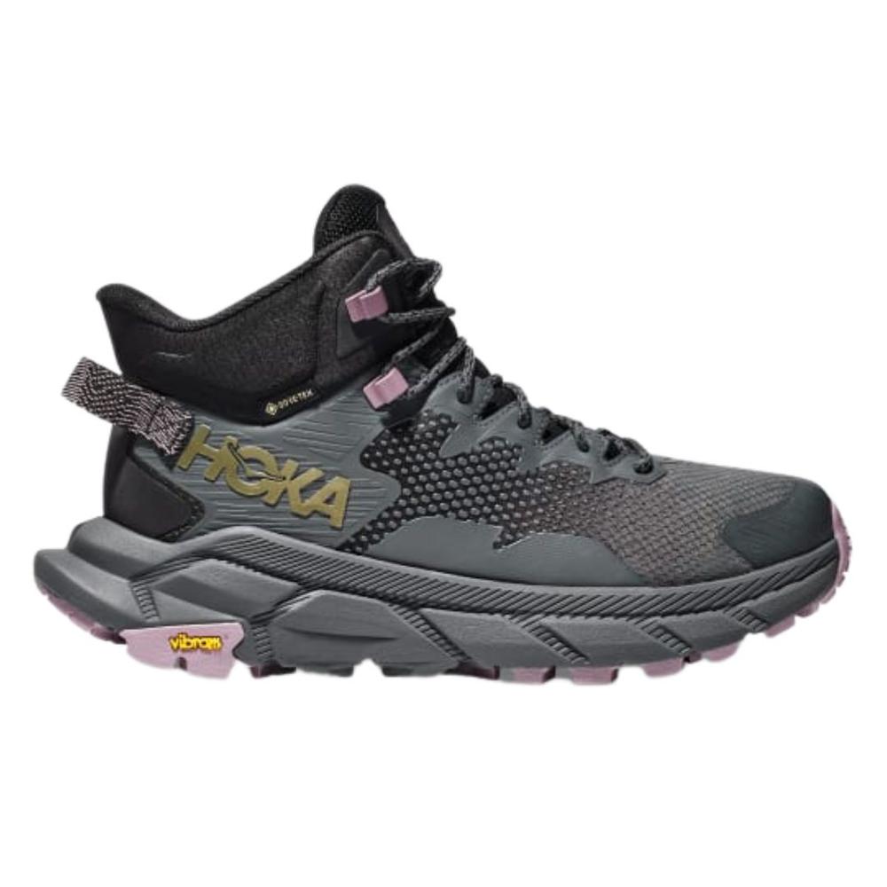 Hoka One One Women's Trail Code GTX Hiking Shoes BLACK/CASTLEROCK
