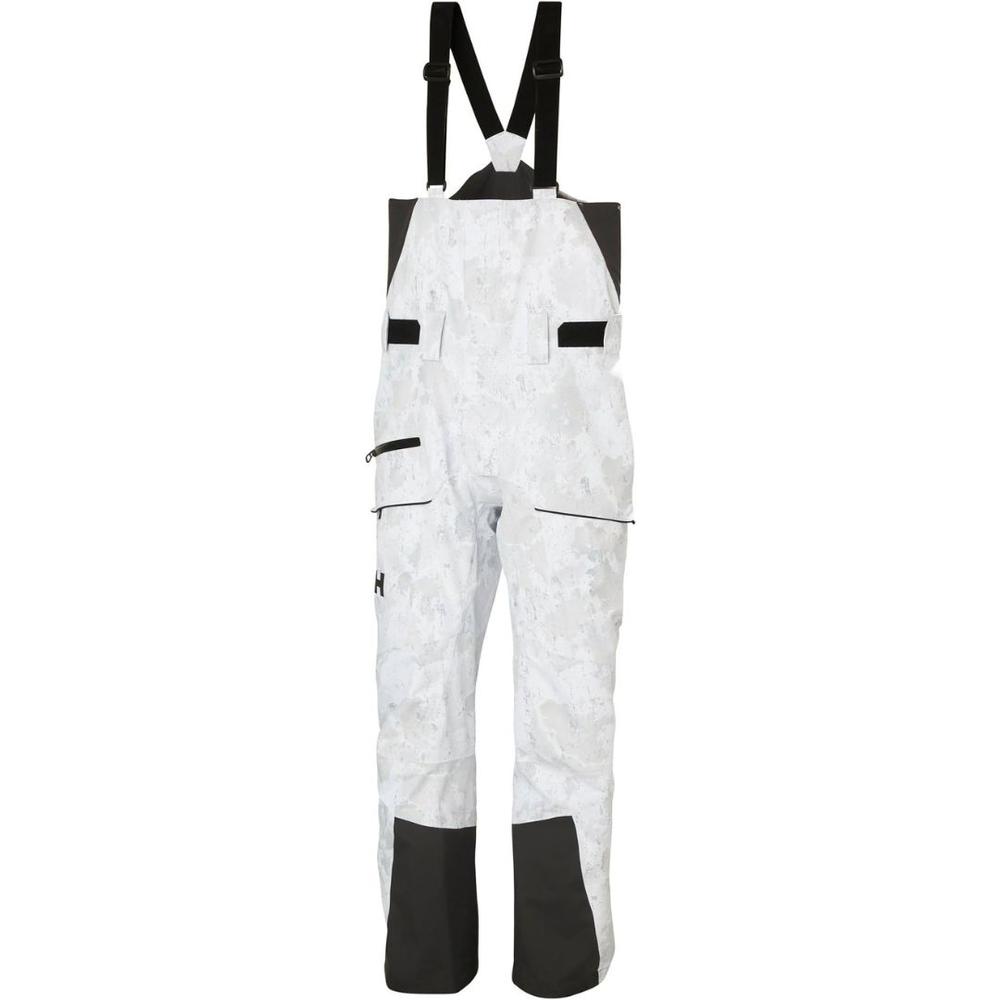 Helly Hansen Men's Sogn Bib Shell Pants GREYFOGSNOWCAMOAOP