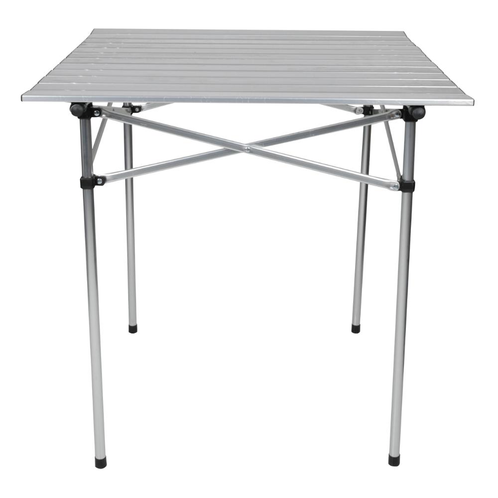  World Famous Sports Aluminum Square Table