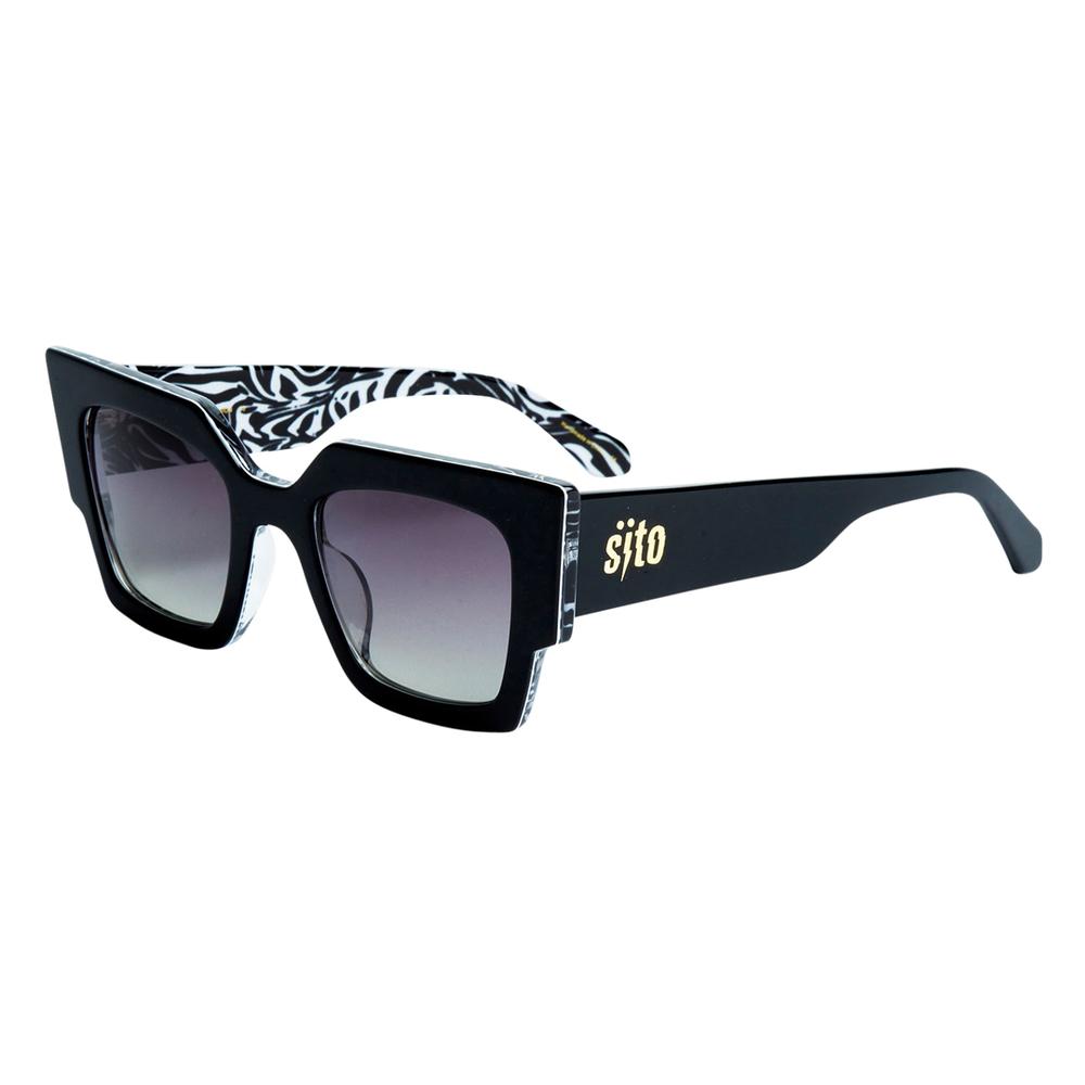 SITO Sensory Division Sunglasses BLACKSAFARI/SMOKEGR