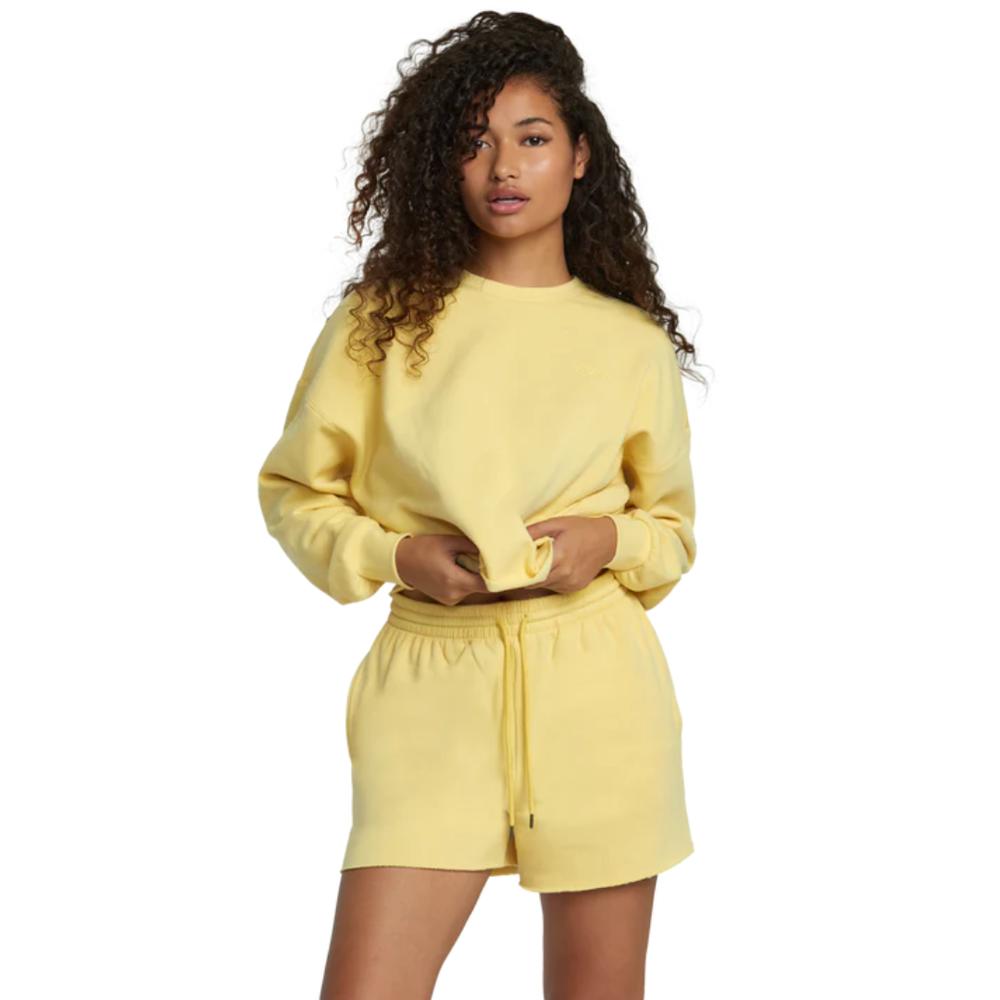 RVCA Women's Test Drive Sweatshorts GOLDEN