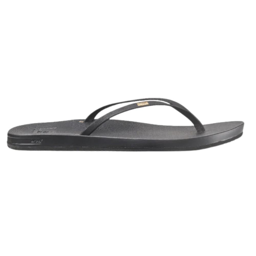 Reef Women's Cushion Slim Sandals BLACK