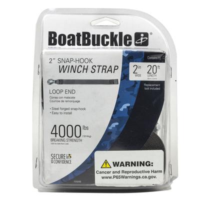 IMMI Winch Strap With Loop End 2' X 20'