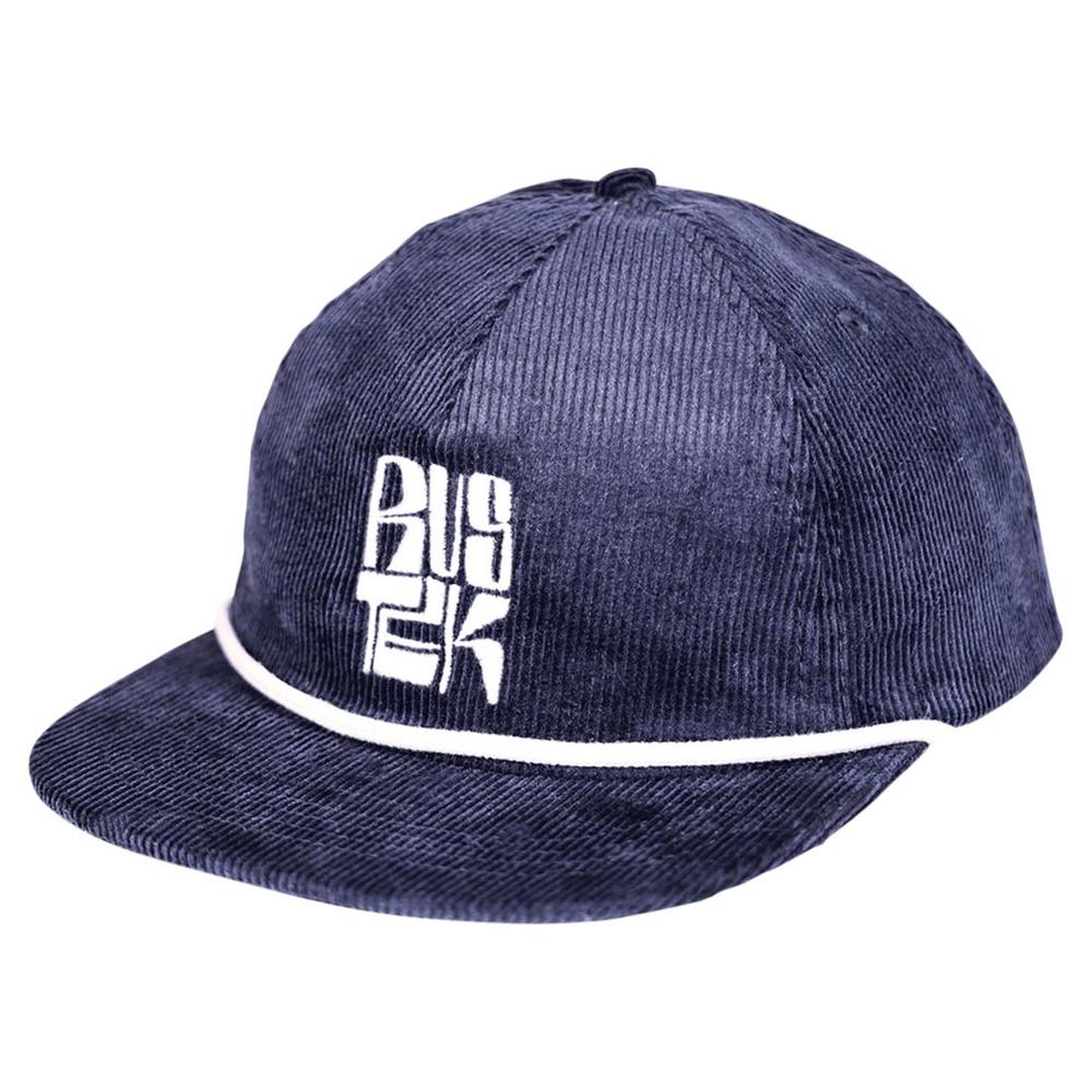 Rustek Unisex Trillium Plastic Free Strapback Hemp Cap BLUE