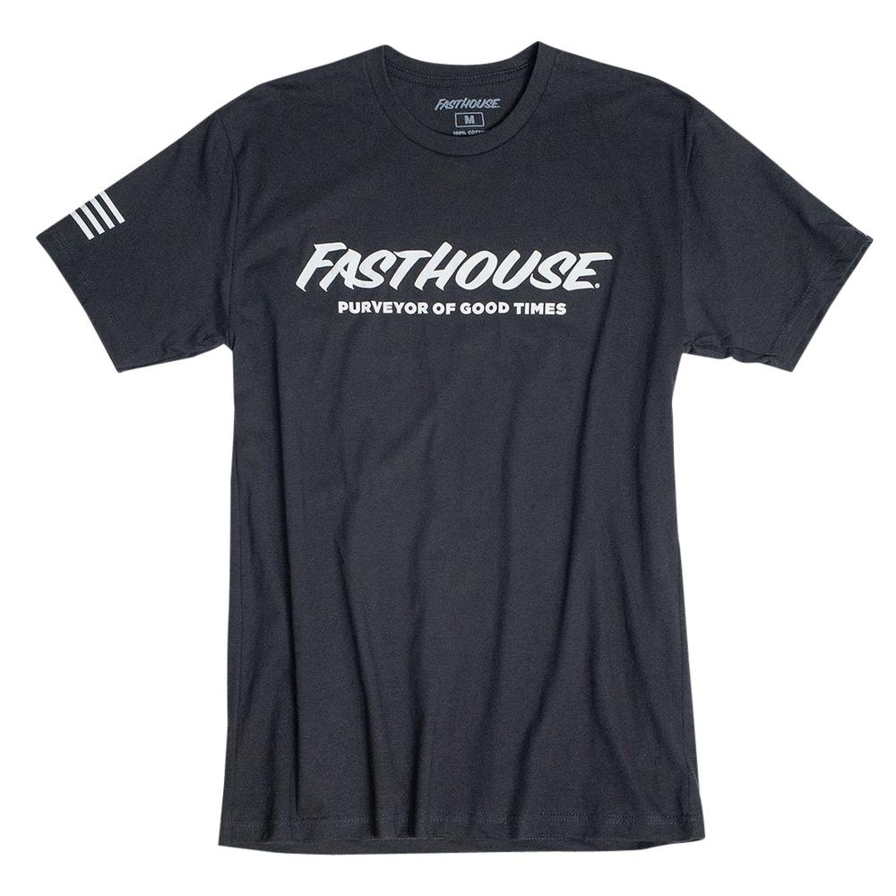 Fasthouse Men's Logo T-Shirt BLACK