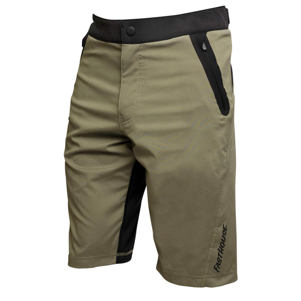 Fasthouse Men's Crossline 2.0 Short DUSTOLIVE