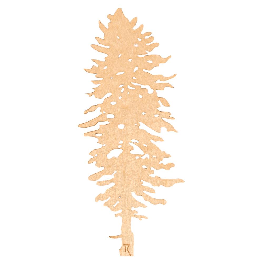 Rustek Doug Fir Wood Sticker MAPLE