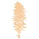Rustek Doug Fir Wood Sticker MAPLE