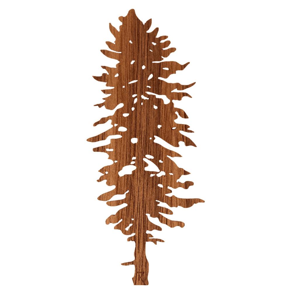 Rustek Doug Fir Wood Sticker WALNUT
