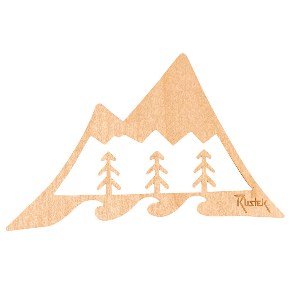 Rustek Great Outdoors Wood Sticker MAPLE