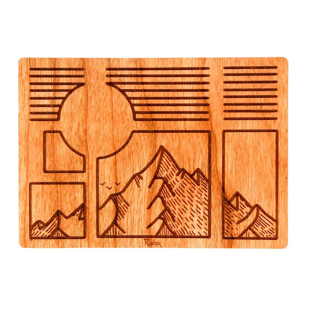 Rustek Dream Windows Wood Sticker CHERRY