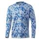 HUK Men's Icon X Tide Change Long Sleeve Shirt EXUMA