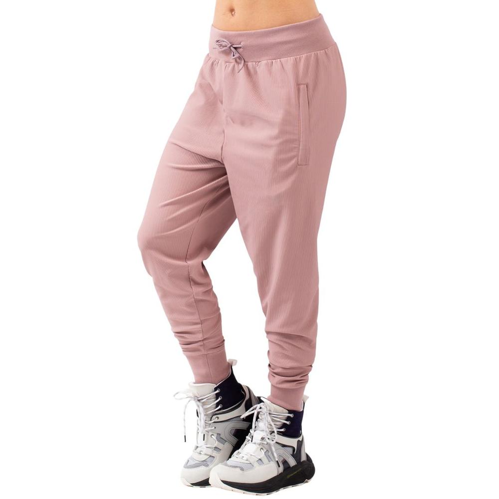 Eivy Women's Harlem Rib Travel Pants FADEDWOODROSE