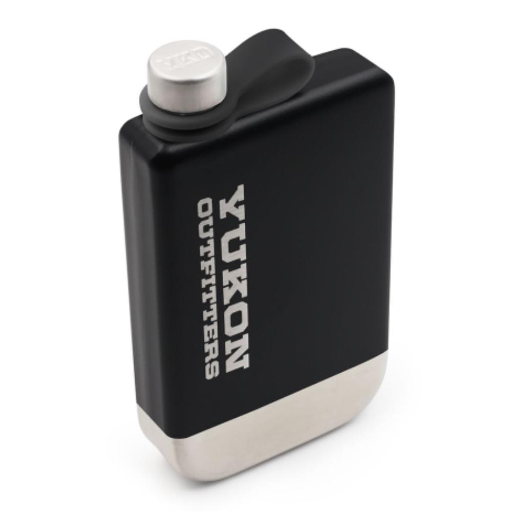 Yukon Outfitters 9 oz Highline Flask - Black BLACK