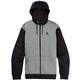 Burton Men's Oak Full-Zip Hoodie TRUEBLACKHEATHER