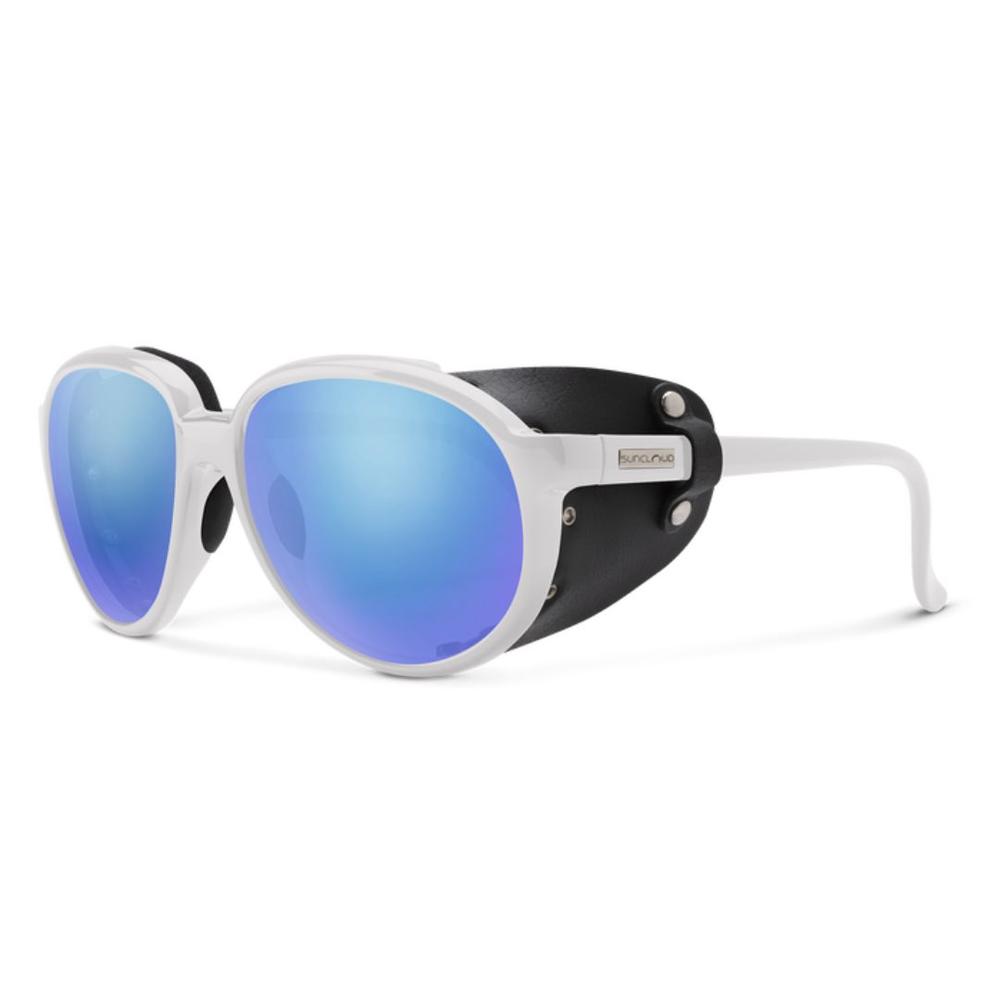 Suncloud Glacier Polarized Sunglasses WHITE/POLARBLUEMIRROR