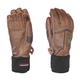Level Men's Off Piste Leather Gloves BROWN