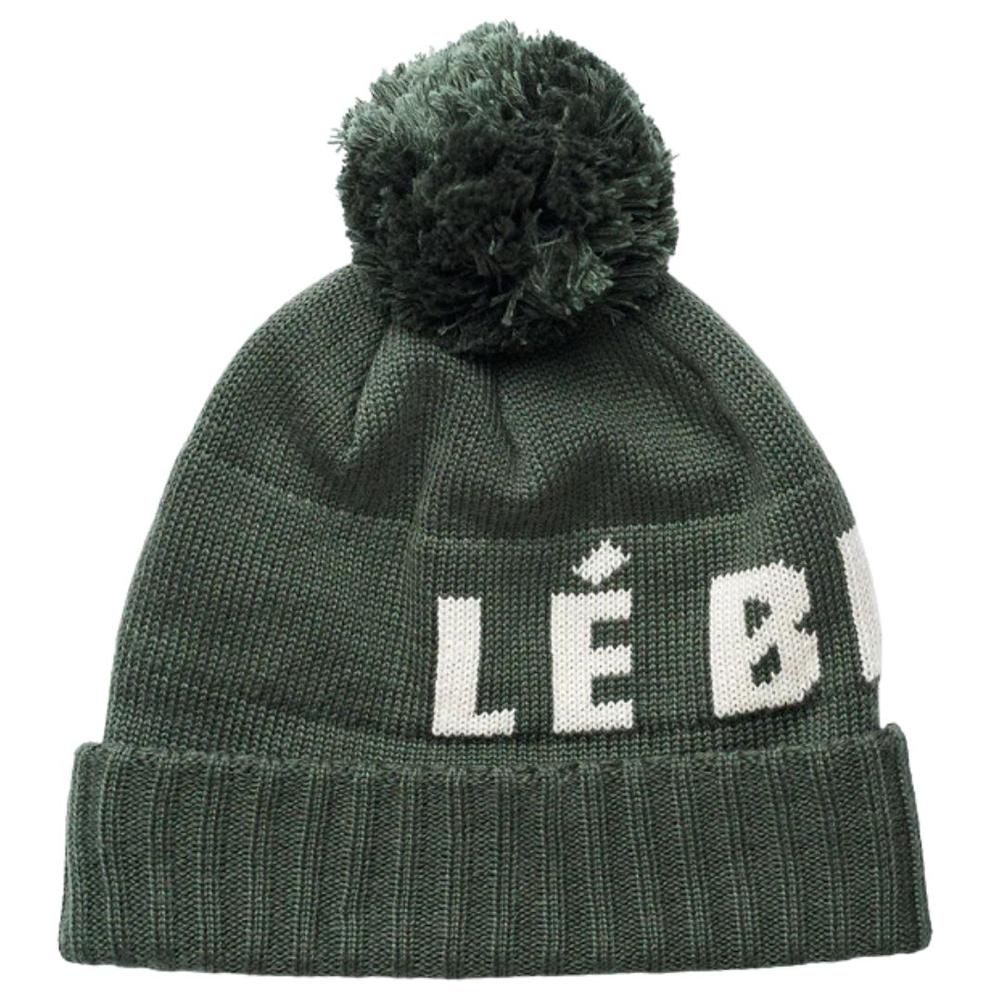 Le Bent The Logo Pom Pom Beanie OLIVE