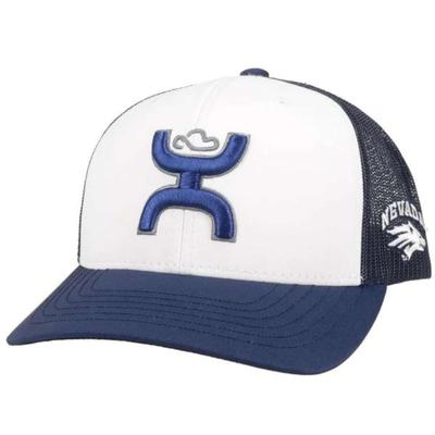 Hooey Men's University of Nevada White/Navy Hat