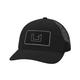 Huk Fly Patch Trucker Hat BLACK