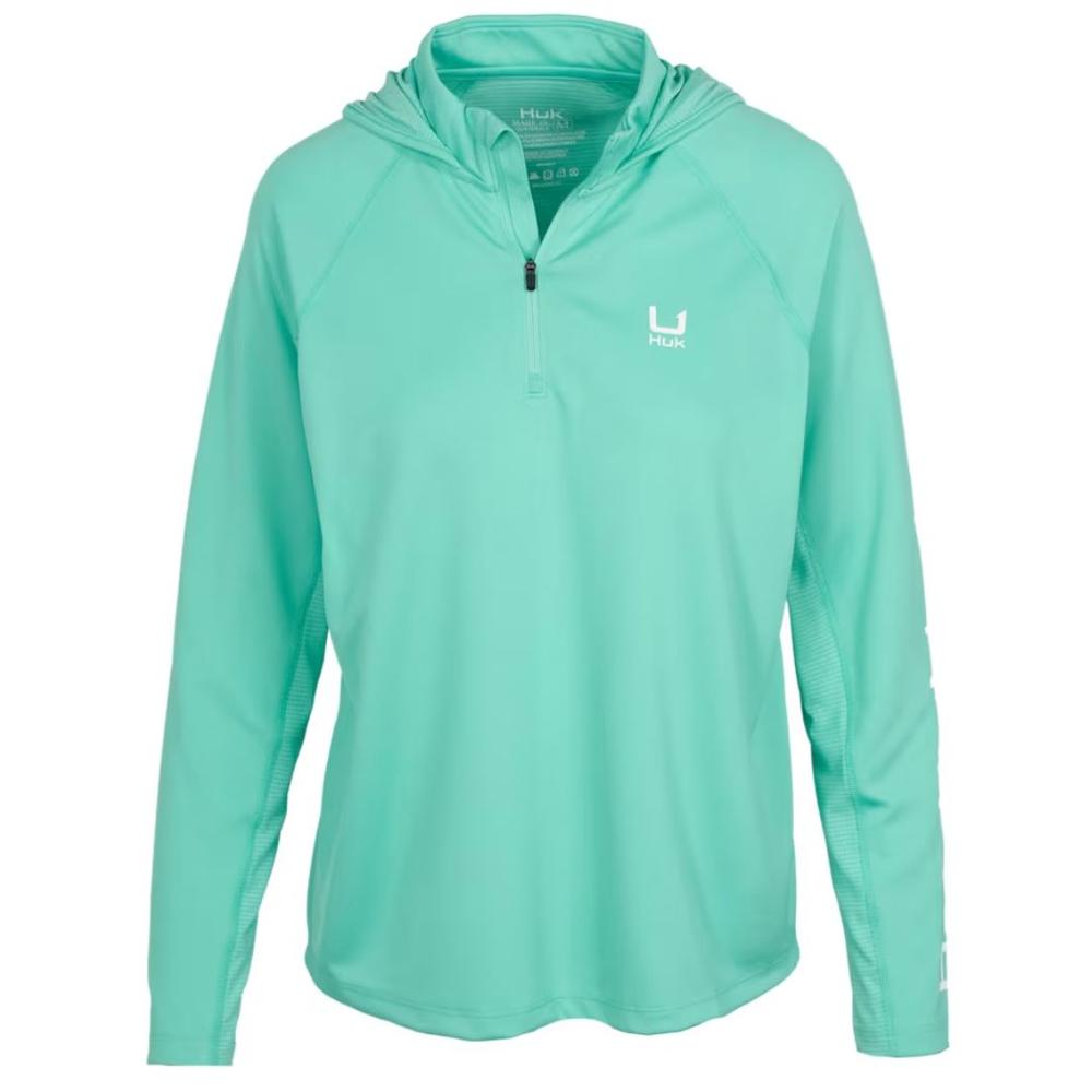 Huk Women's Icon Performance Hoodie MARINEBLUE