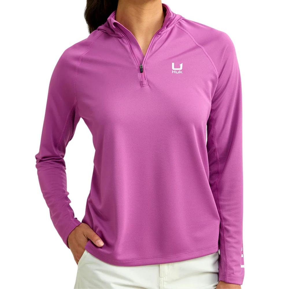 Huk Women's Icon Performance Hoodie ORCHID
