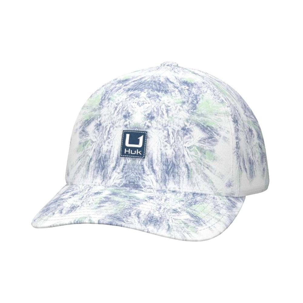 Huk Women's Aqua Dye Dad Hat WHITE