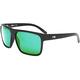 Otis After Dark Sunglasses MATTEBLACKL.I.TPOLARMIRRORGREEN