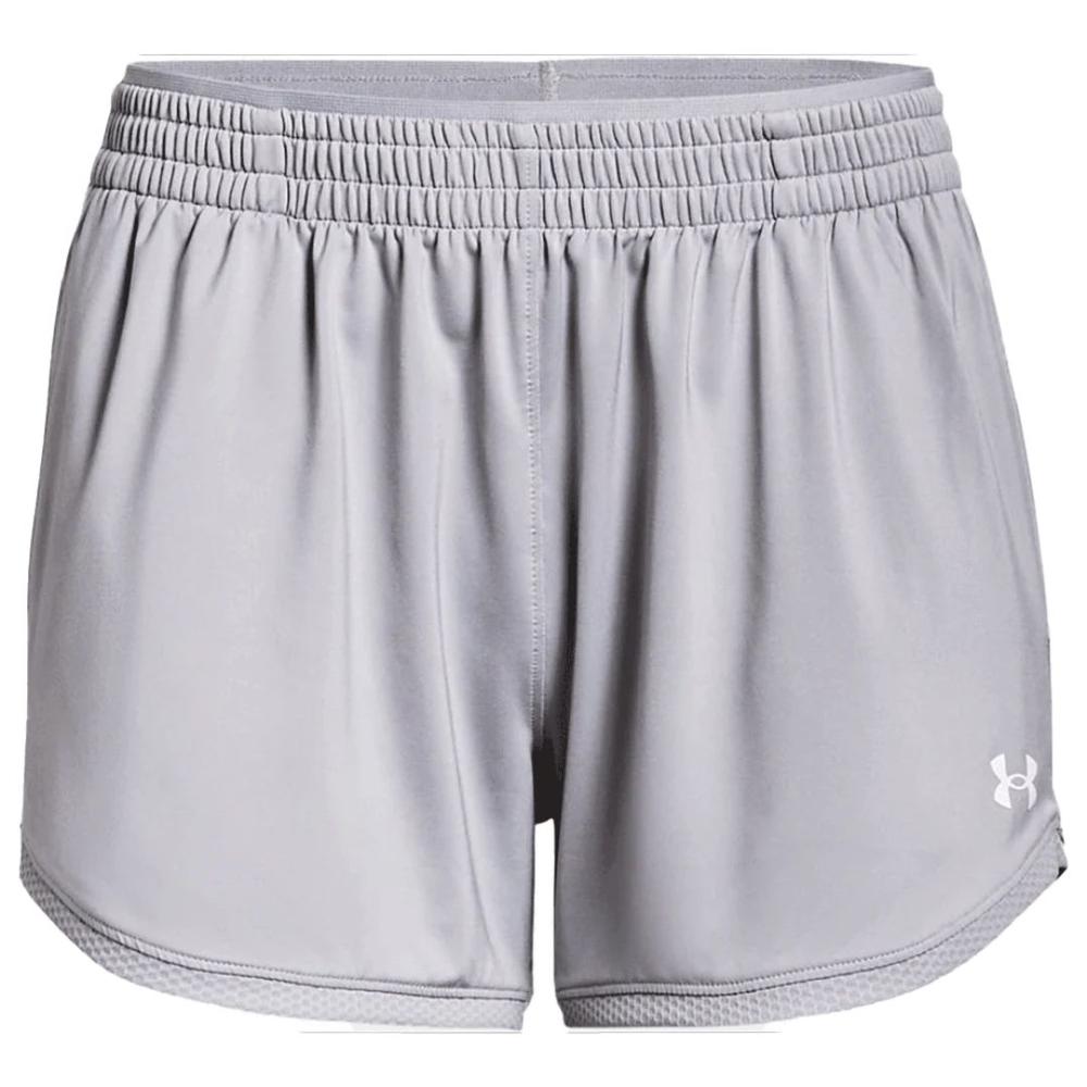 Under Armour Women's UA Knit Shorts MODGRAYWHITE