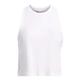 Under Armour 24 Women's US Fish Pro Chill Tank WHITEWHITEHALOGRAY
