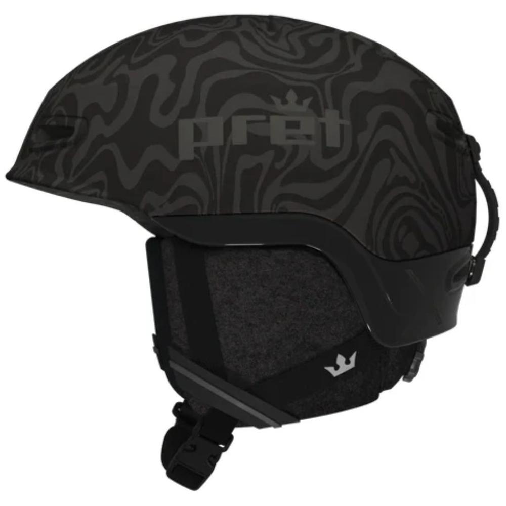 Pret Kids' Moxie X MIPS Snow Helmet DAZEDBLACK