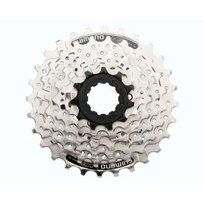 Shimano 24 CS-HG41 Cassette - 7 Speed, 11-28t, Silver
