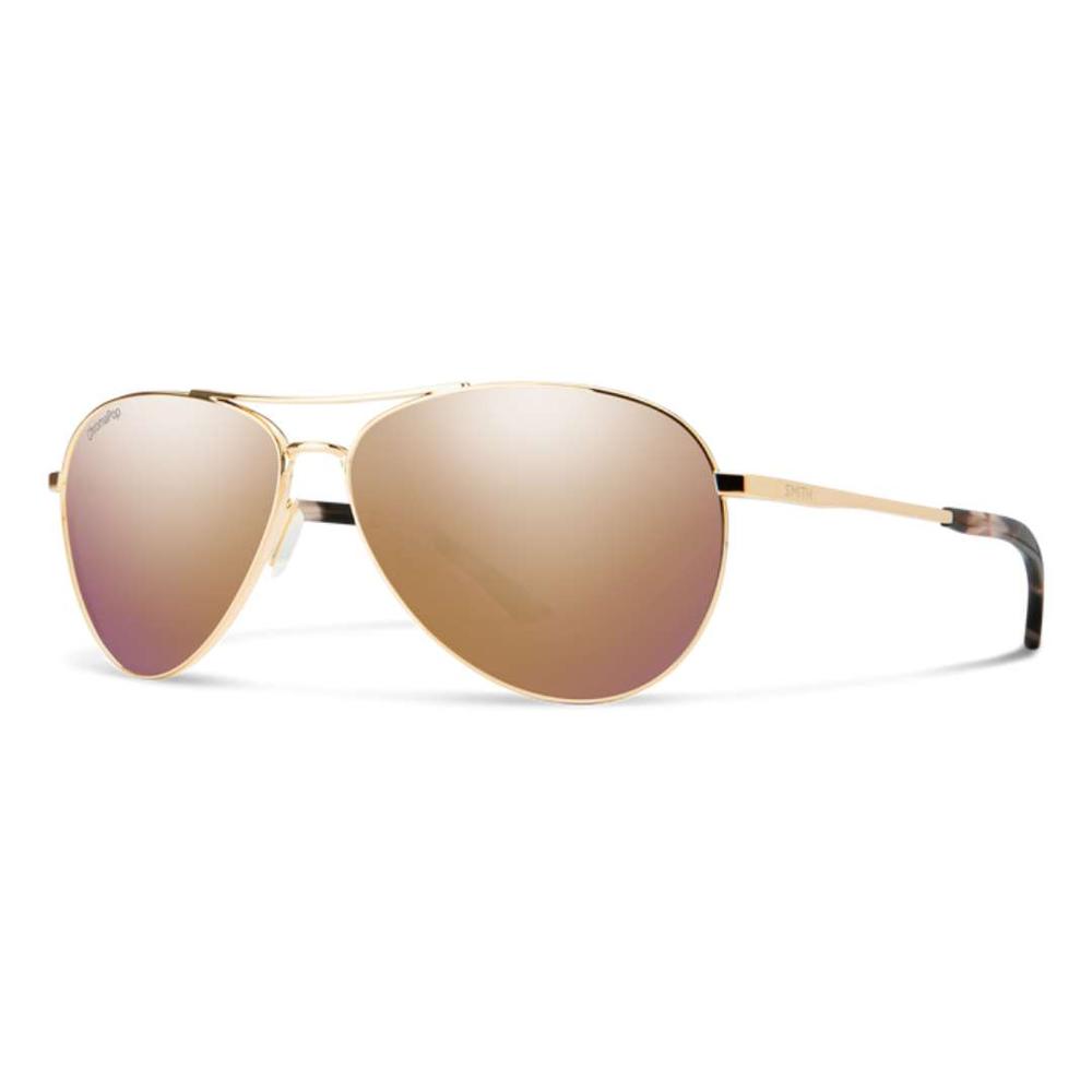 Smith Langley 2 Sunglasses ROSEGOLDCHROMAPOPPOLARIZEDROSEGOLDMIRROR