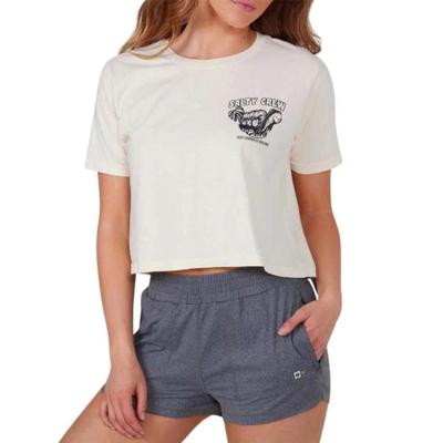 Salty Crew Women's Shaka Crop tee