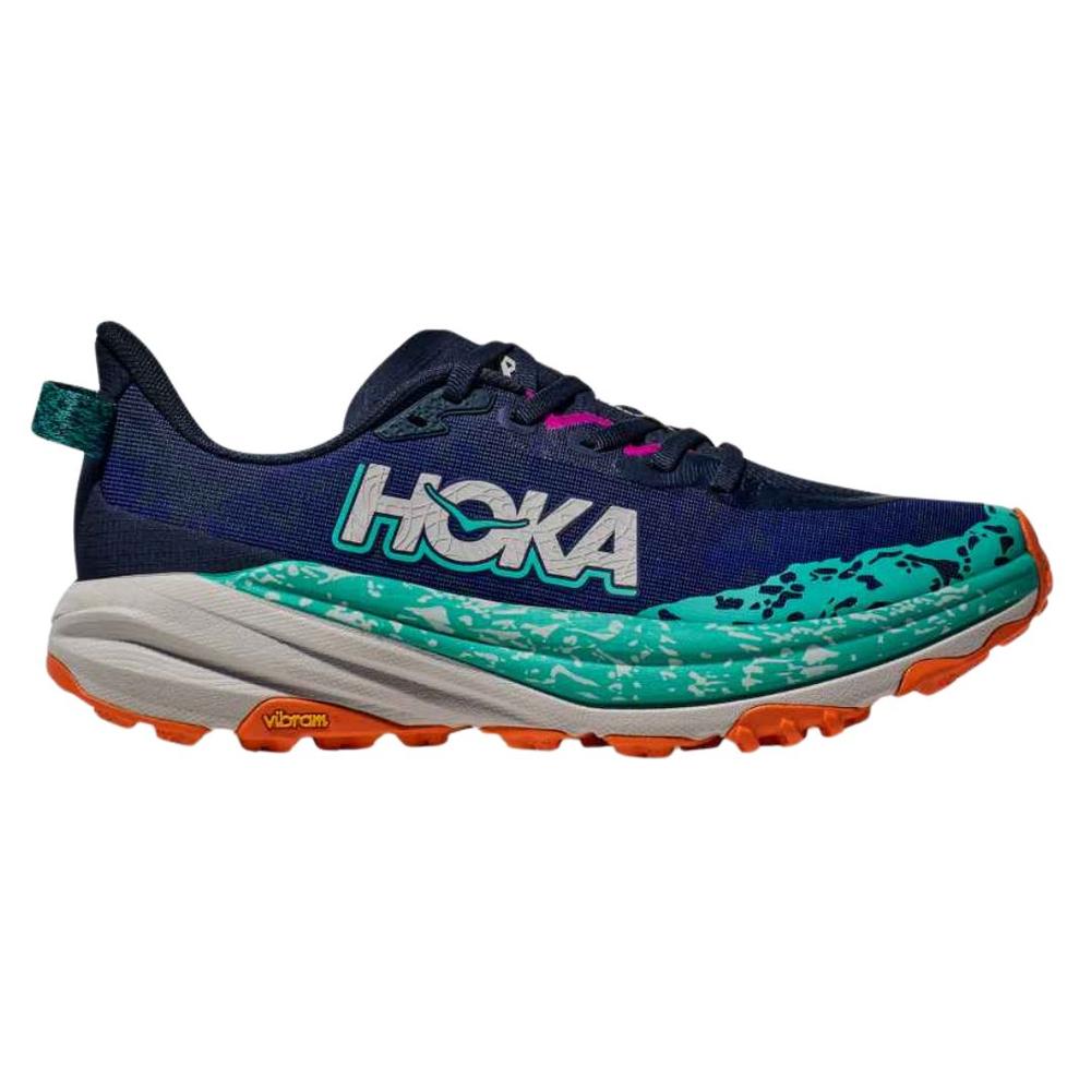 Hoka One Women's Speedgoat 6 Trail Running Shoes VARSITYNAVY/METEOR
