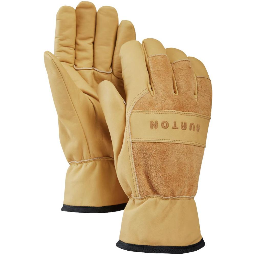 Burton Men's Lifty Leather Gloves RAWHIDE