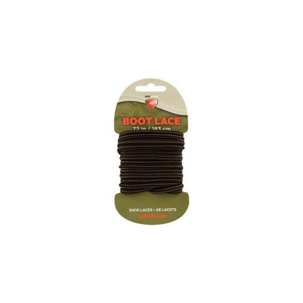  Sof Sole Black/Brown Boot Laces - 72 