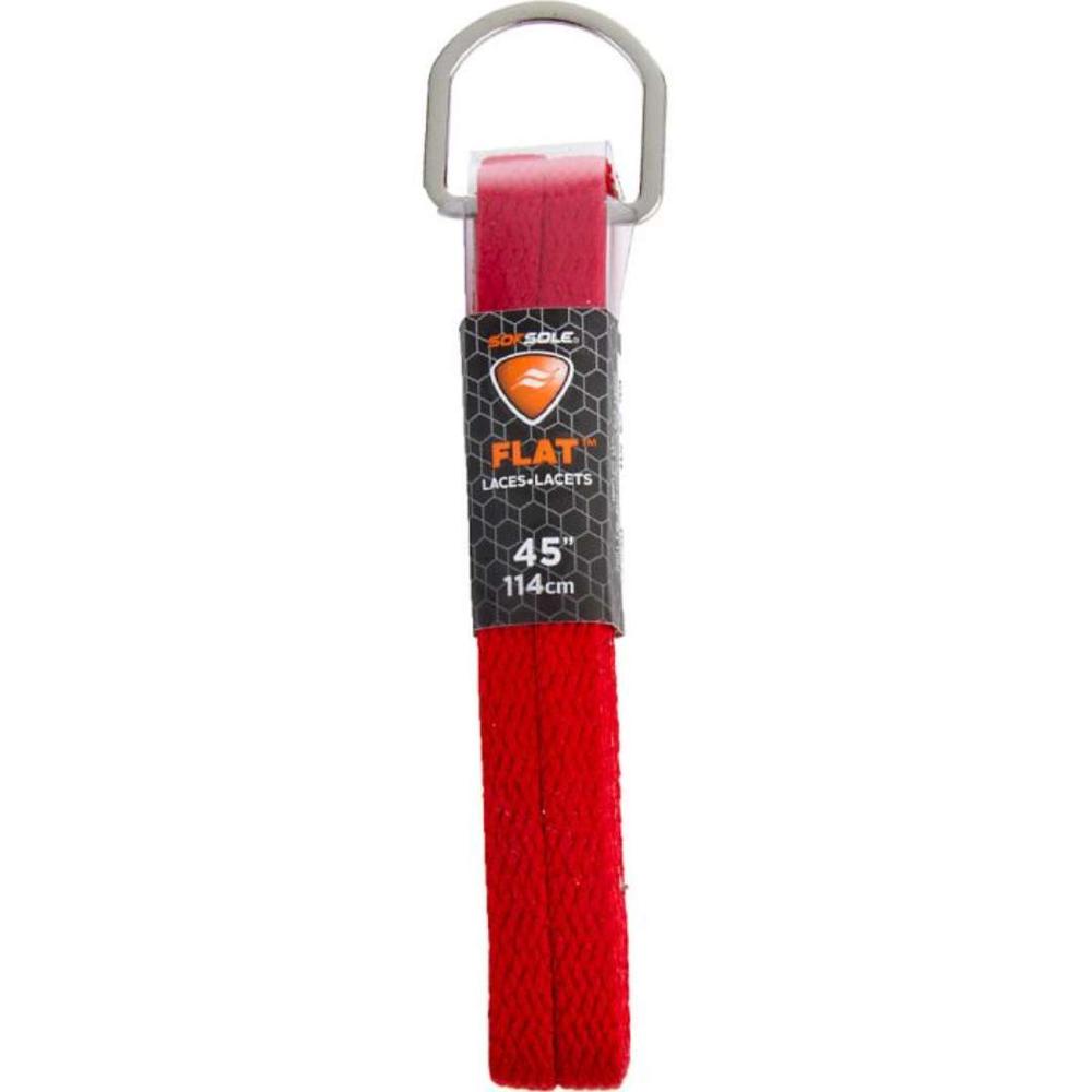  Sof Sole Dring Red Flat Shoe Laces - 45 