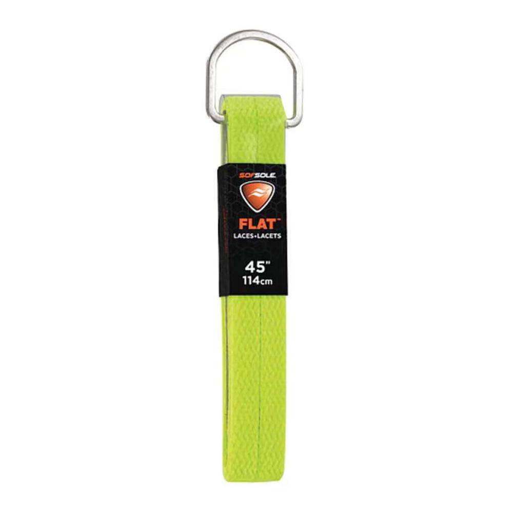  Sof Sole Dring Neon Yellow Flat Shoe Laces - 45 