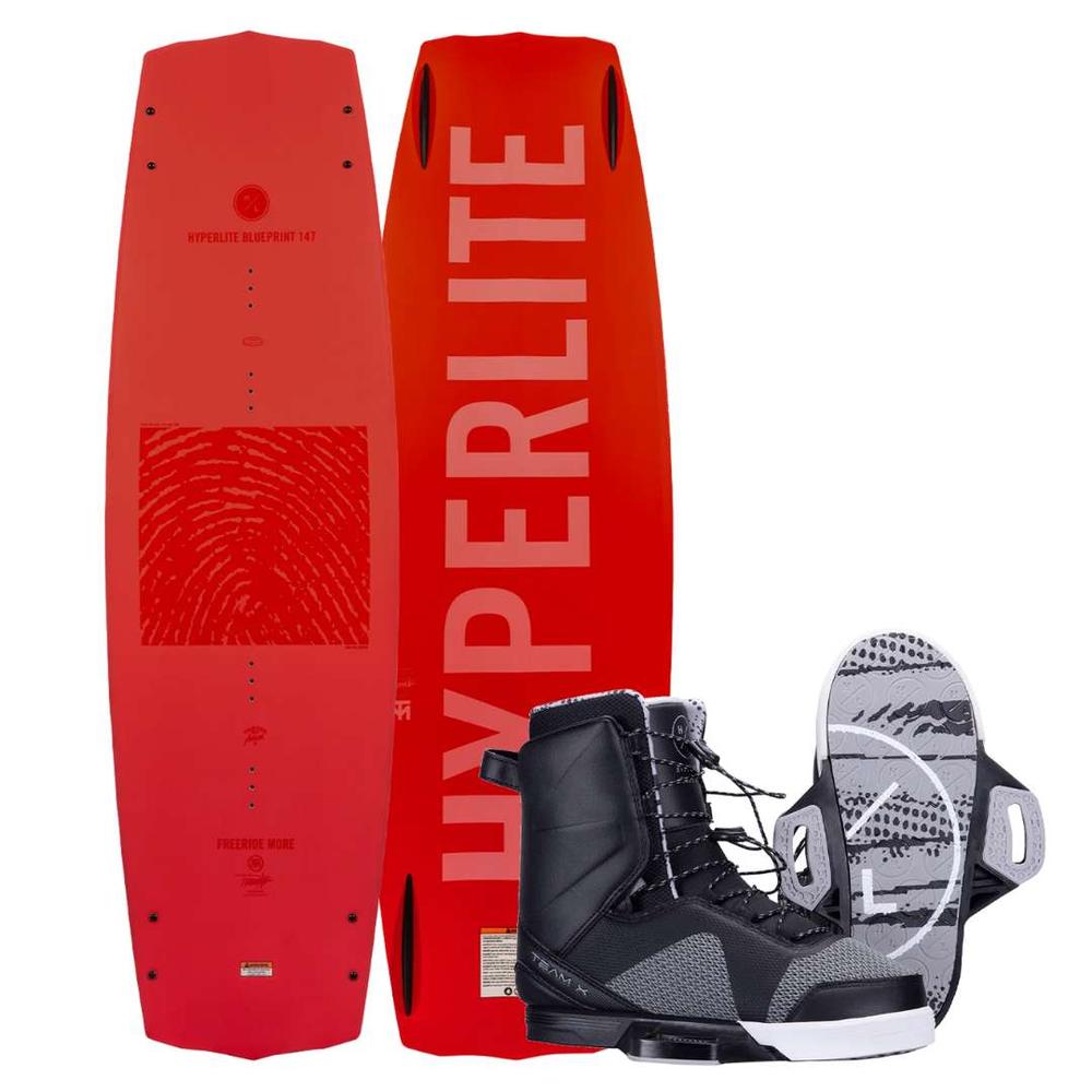  Hyperlite Blueprint 147 W/Team X 11/12 Wakeboard Package